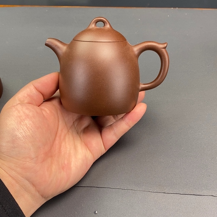 于***活紫砂茶壶全手秦权