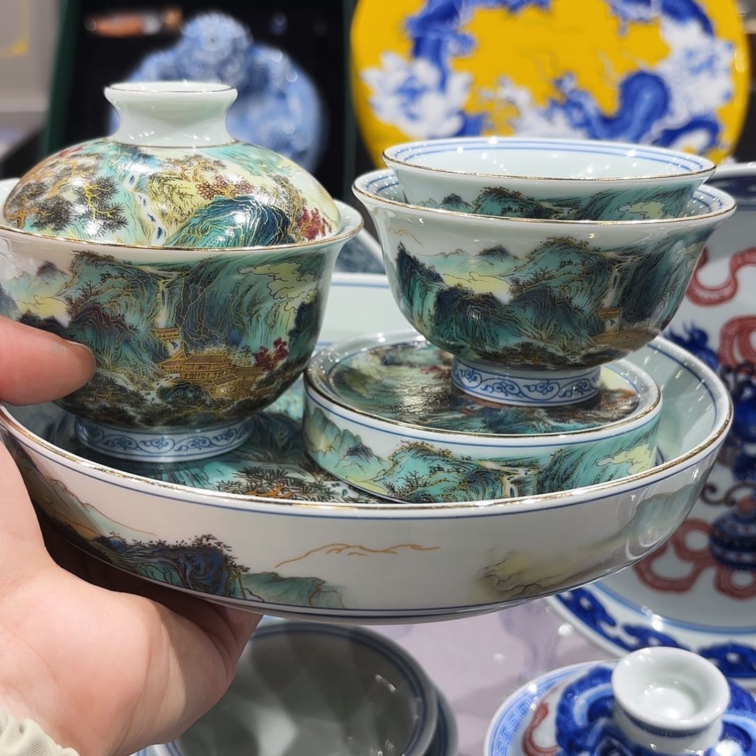 瓷片景德镇瓷器艺术