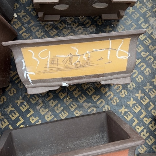 紫砂花盆透气花盆