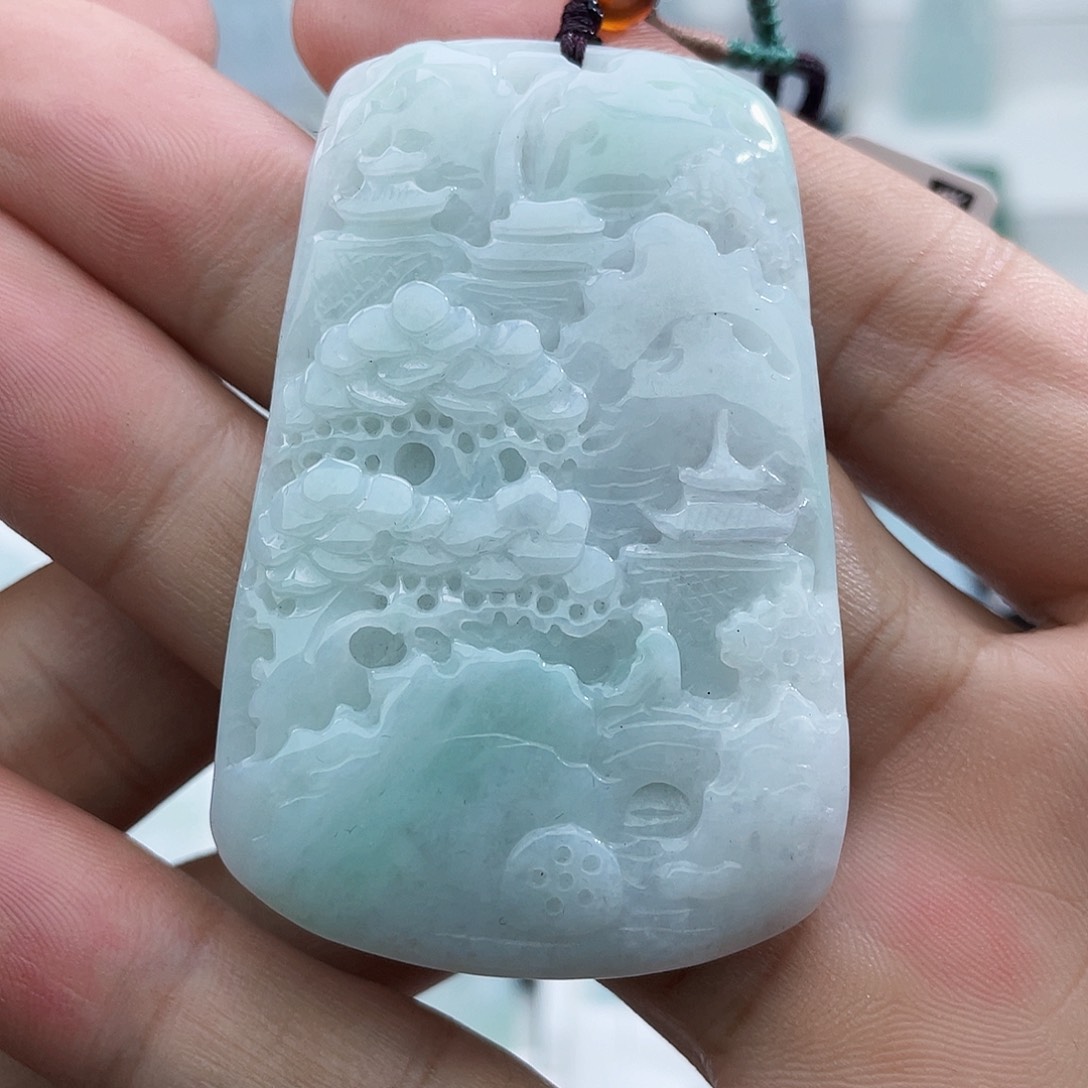 颈饰未镶嵌翡翠翡翠