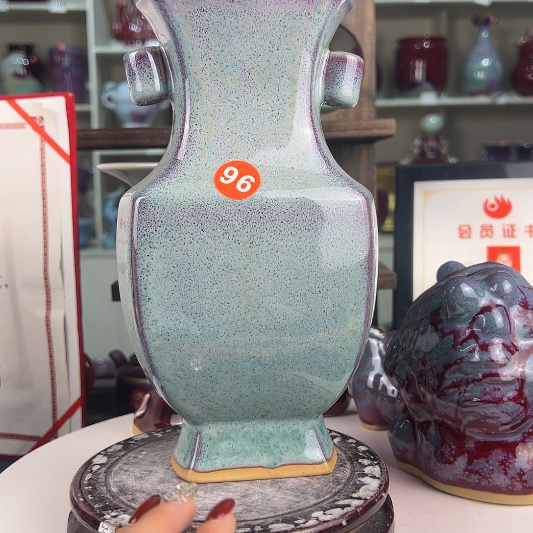摆件郑家钧窑摆件