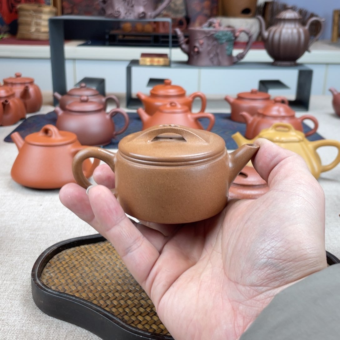 紫砂茶壶保原矿紫砂手工壶直播间