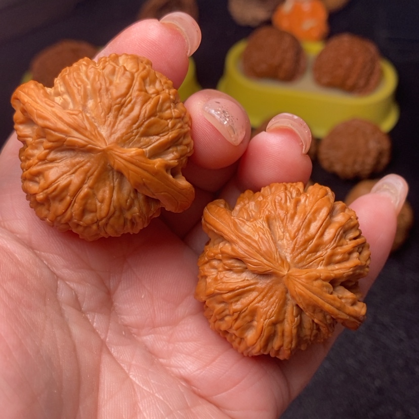 【闪购商品】把件文玩核桃862号白狮子41