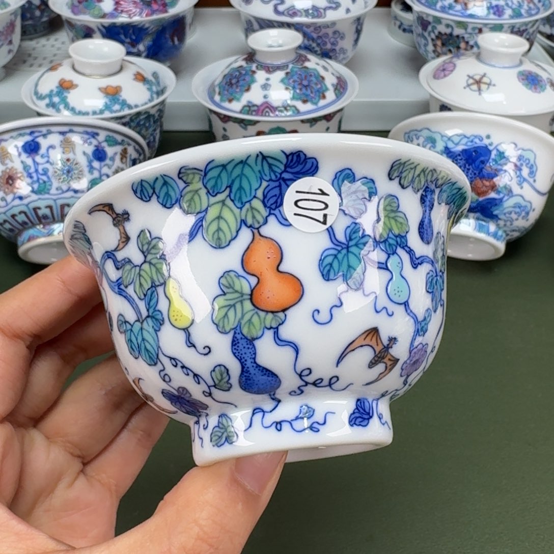 沙沙手工手绘茶具107