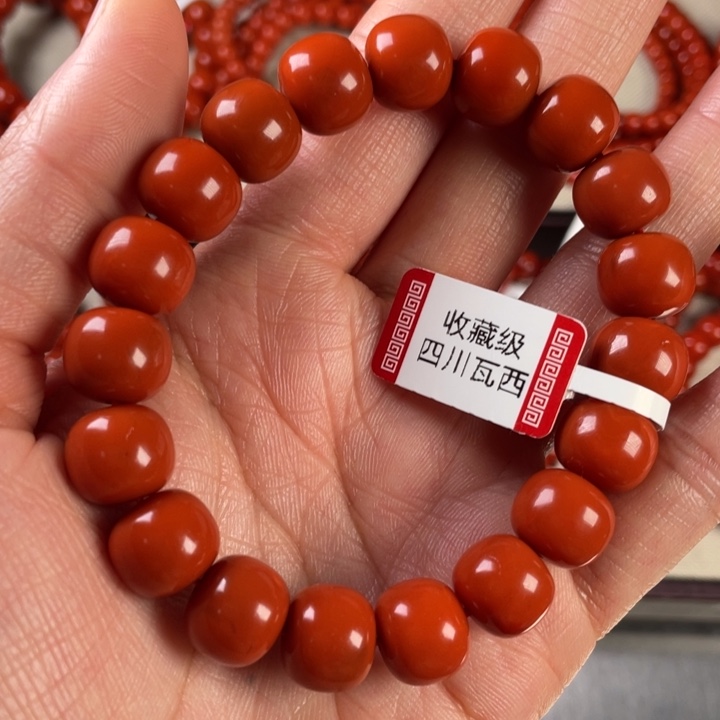 南红玛瑙手链未镶嵌