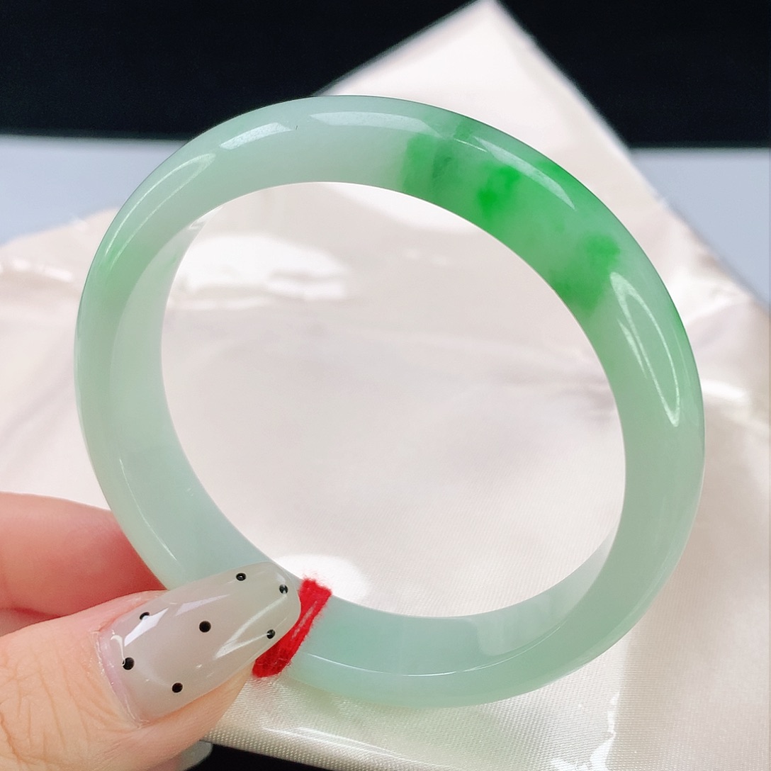 未镶嵌手镯翡翠53.6