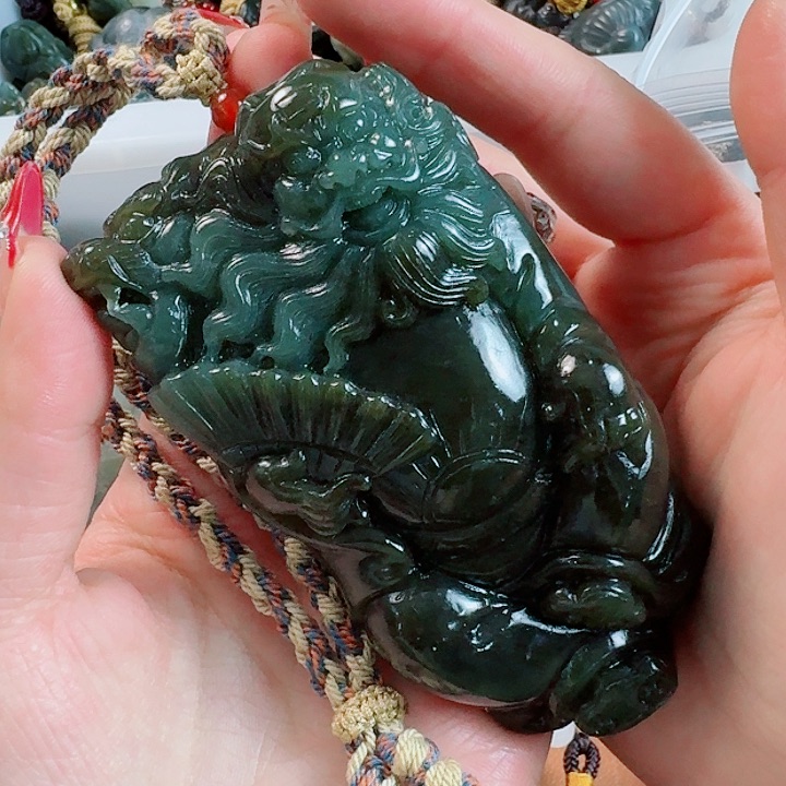 和田玉把件未镶嵌