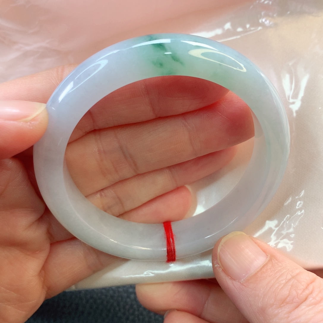 翡翠手镯未镶嵌53正