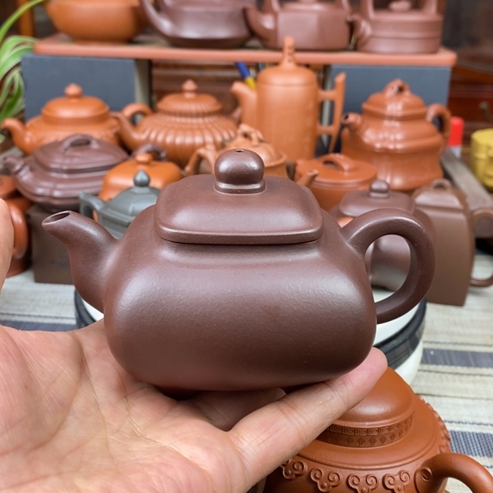 紫砂茶壶全手工传炉130-260cc原矿一厂老紫泥