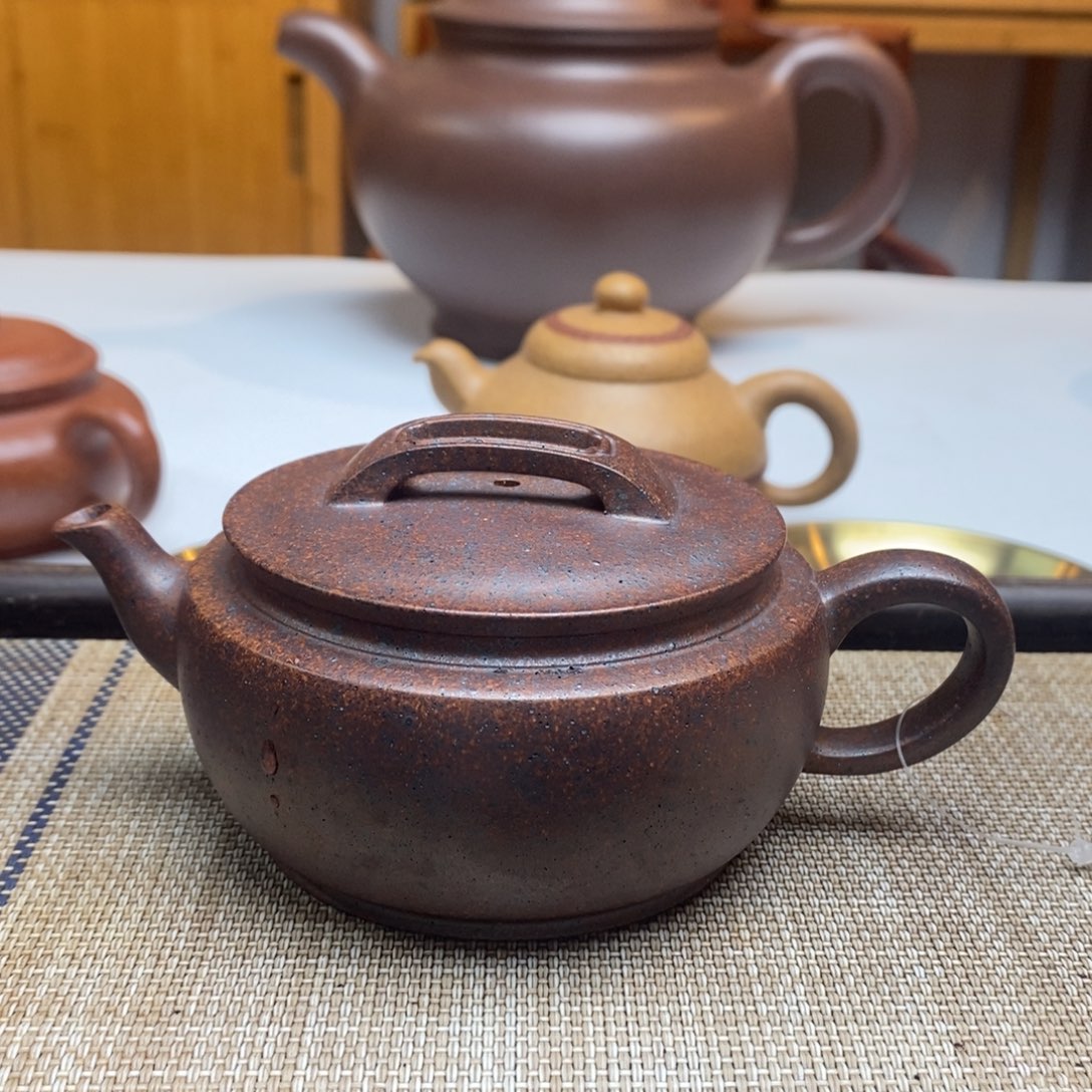 紫砂茶杯夜*230毫升高温麻子段