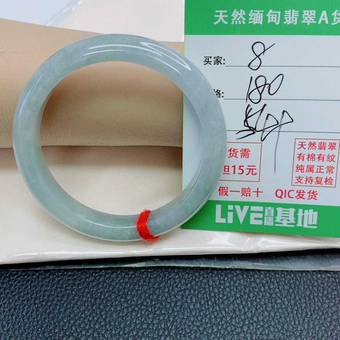 翡翠未镶嵌手镯天然翡翠8