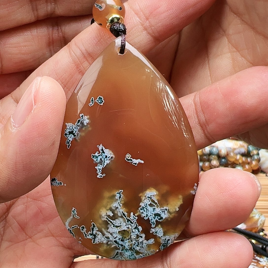 未镶嵌玛瑙/玉髓珠宝半成品