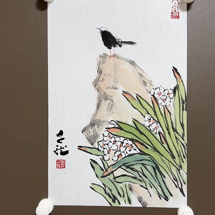 国画郭千龙 手绘原创