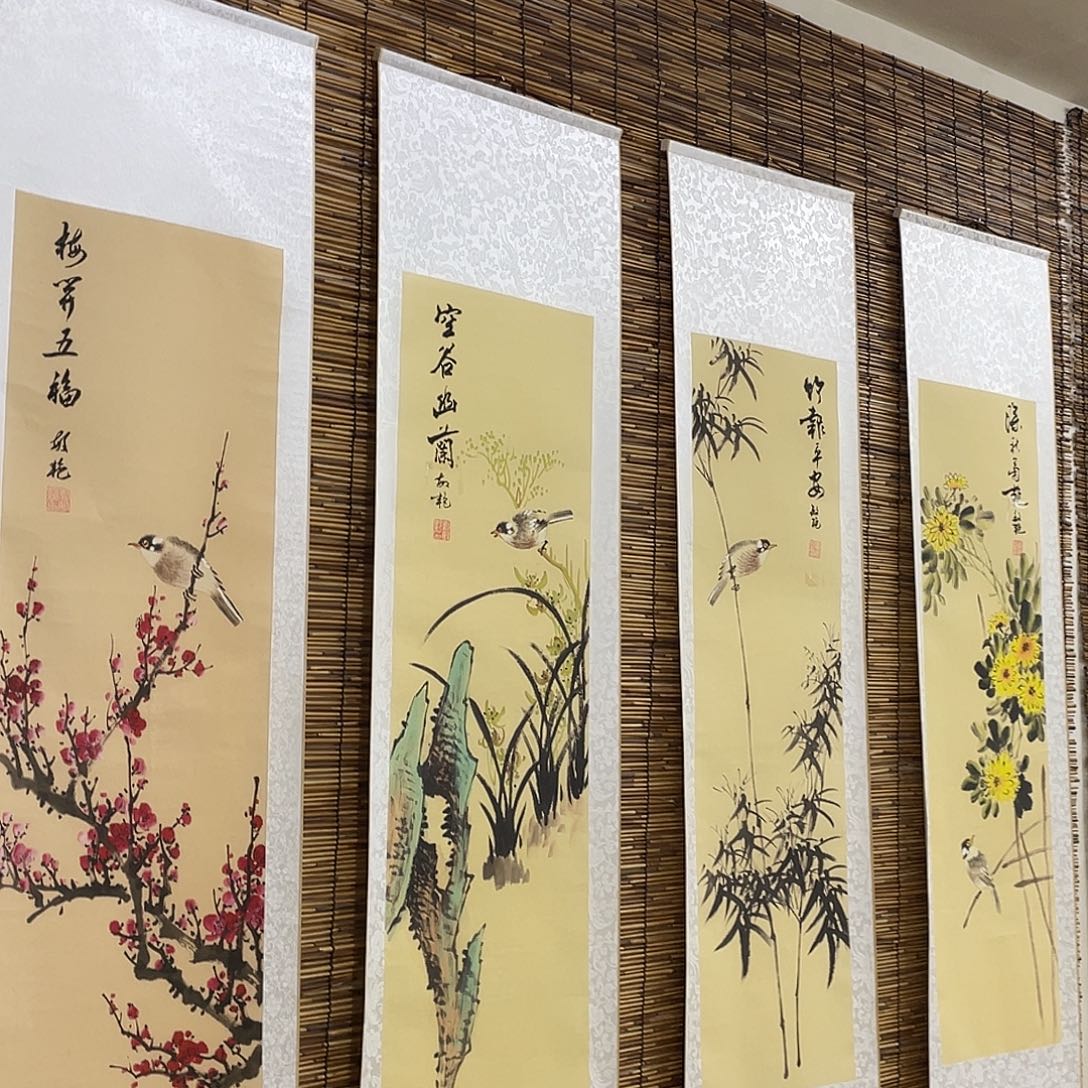 国画老师手笔手绘作品n