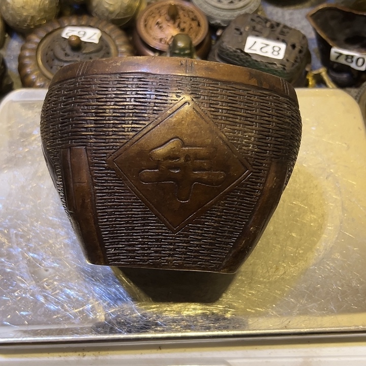 黄铜摆件，文房工艺品摆件