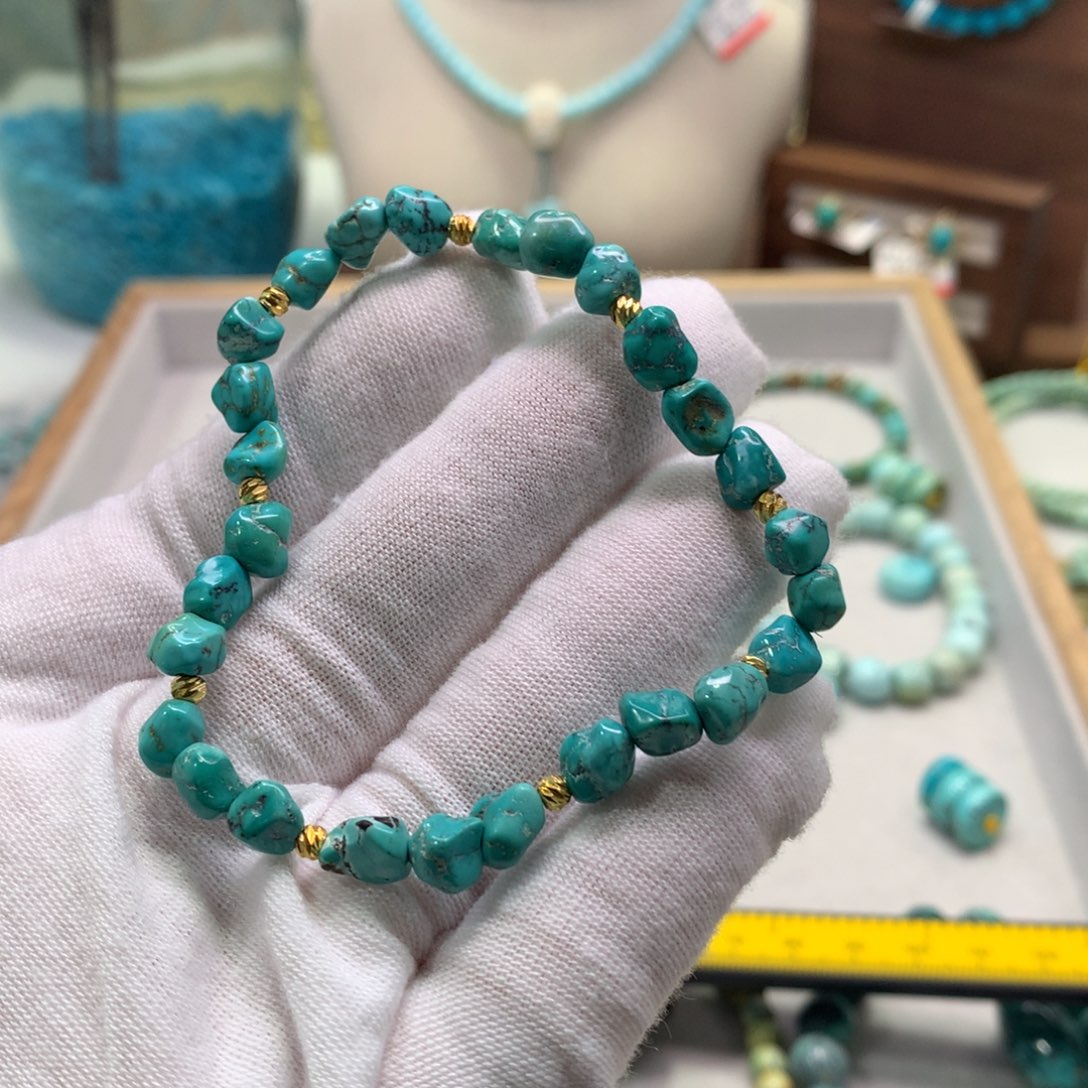 绿松石未镶嵌配饰