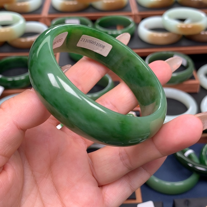 和田玉（碧玉）6061圈口未镶嵌