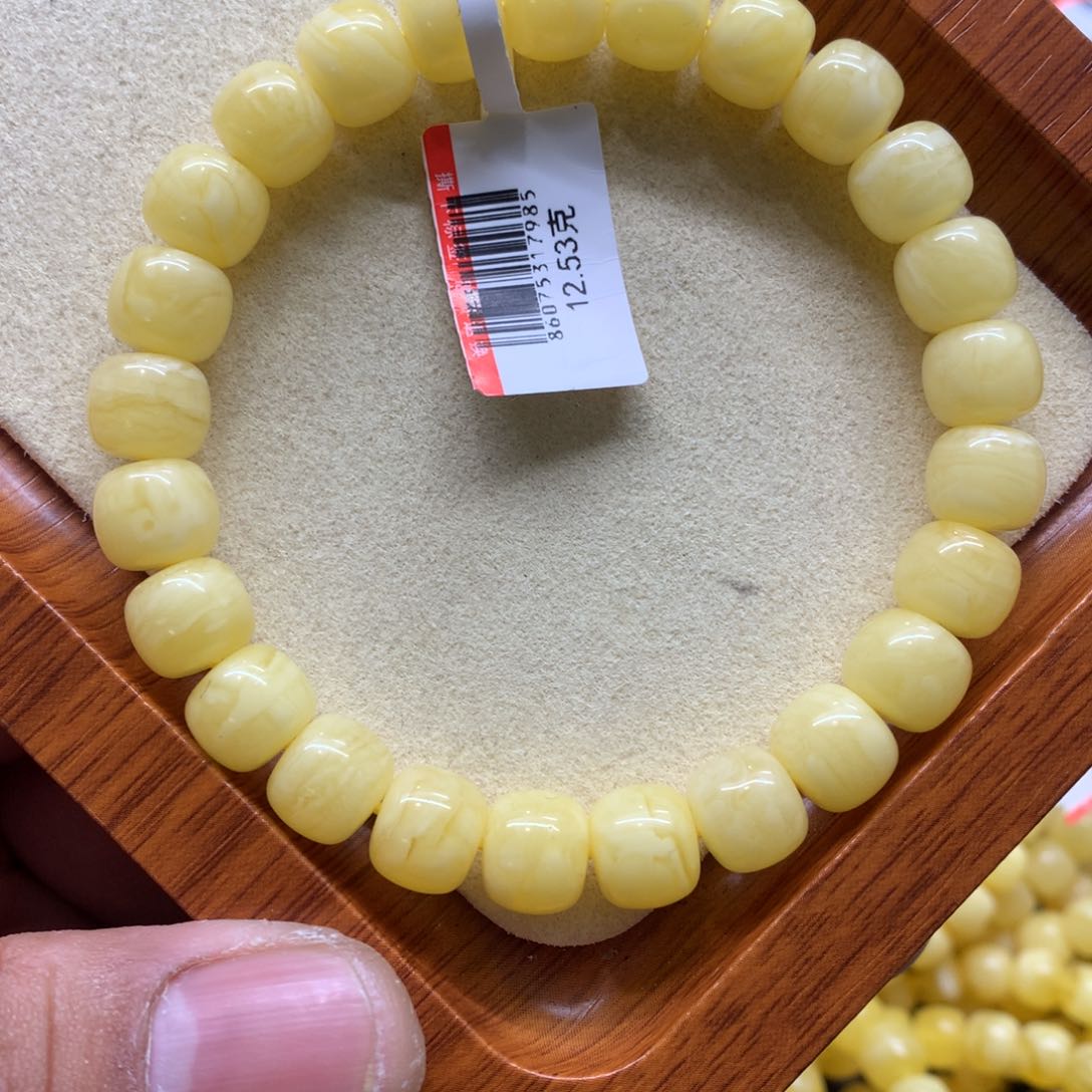 蜜蜡手链未镶嵌蜜蜡