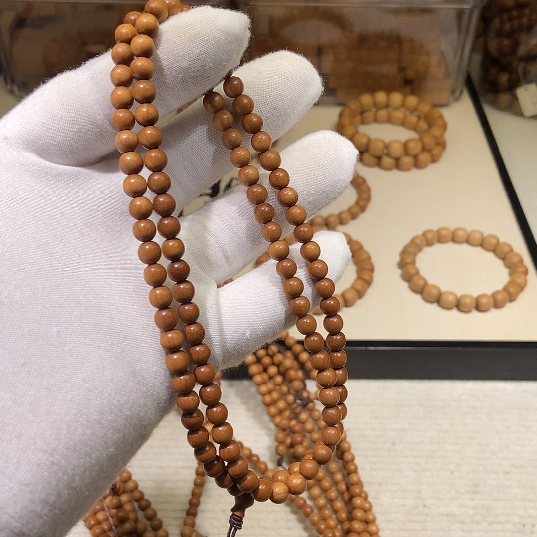 檀香木手串/手链枯木1号0.6福利