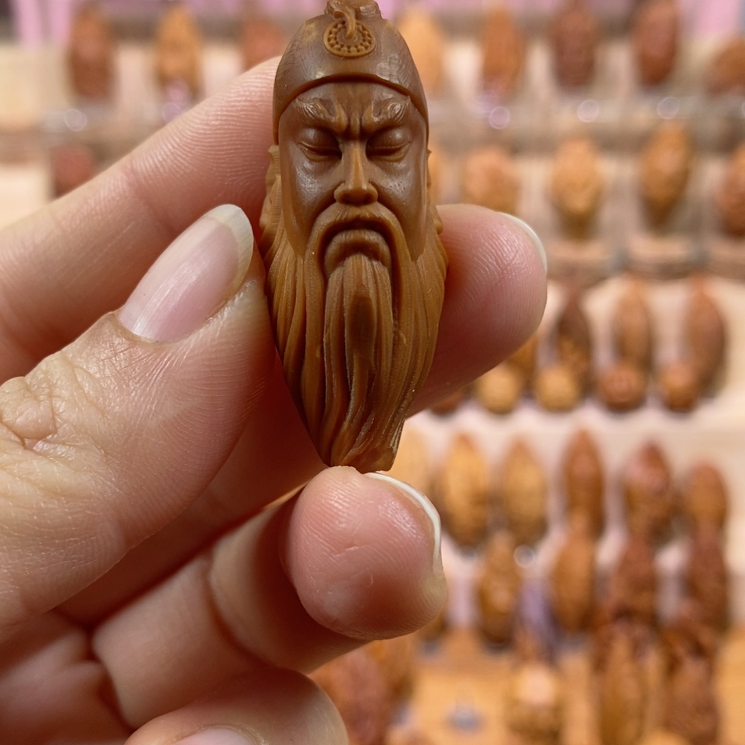 橄榄核手串/手链关二爷