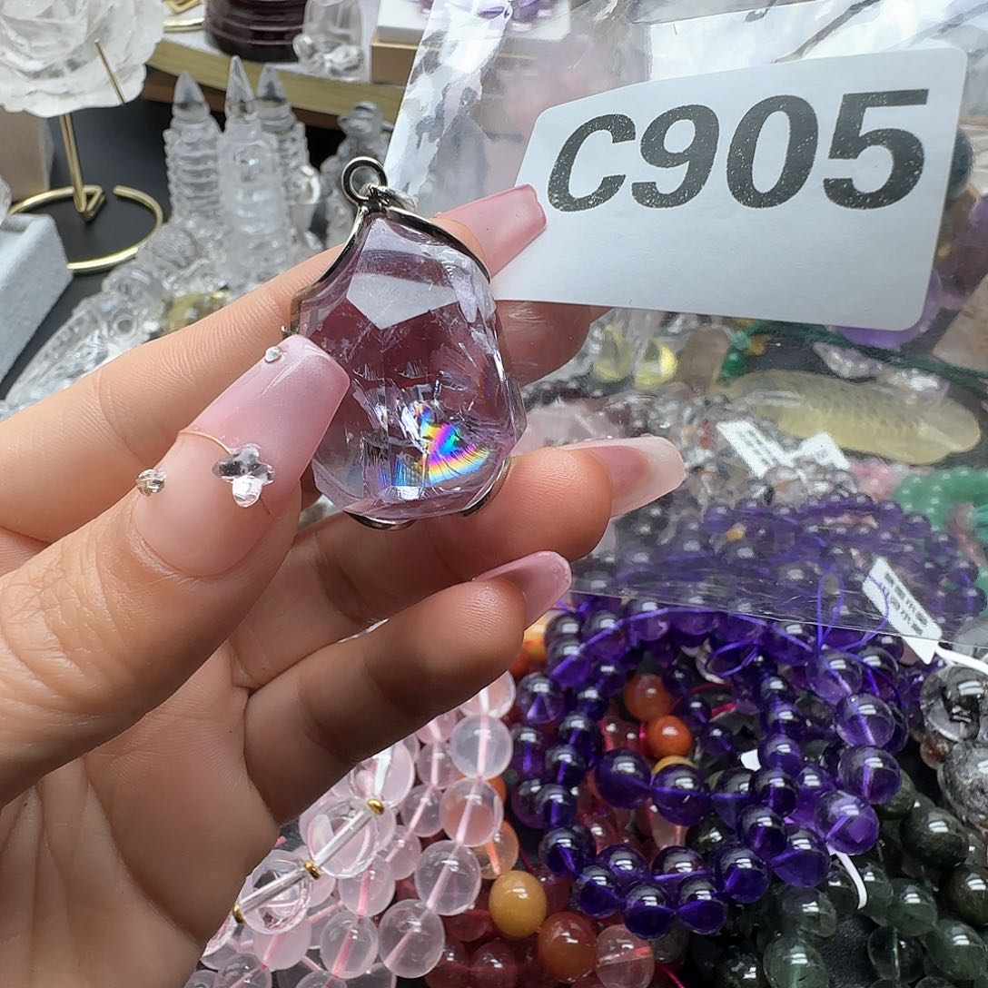水晶吊坠905未镶嵌繁***昔