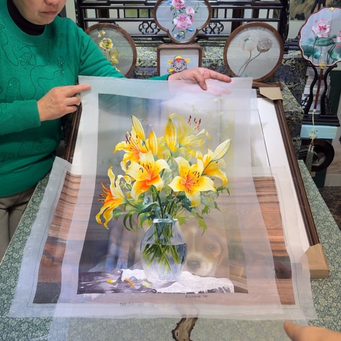 刺绣手工苏绣工艺