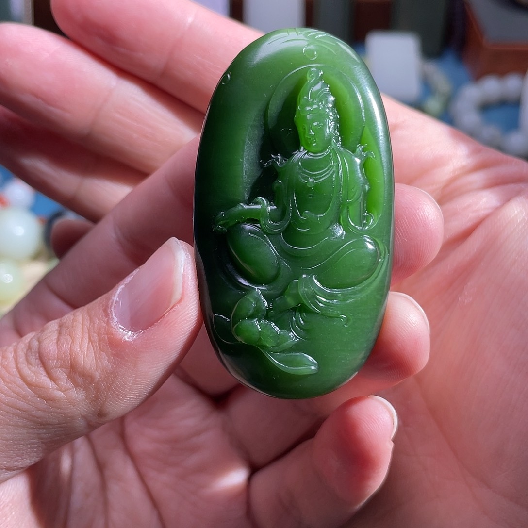 和田玉挂件未镶嵌