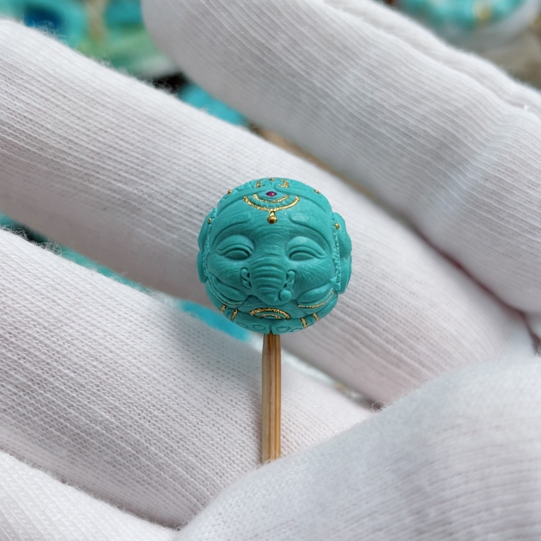 绿松石珠宝奇石未镶嵌