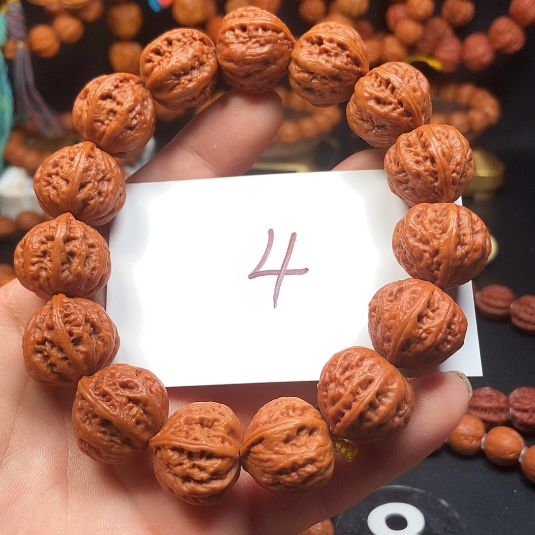 文玩核桃吊坠八棱20