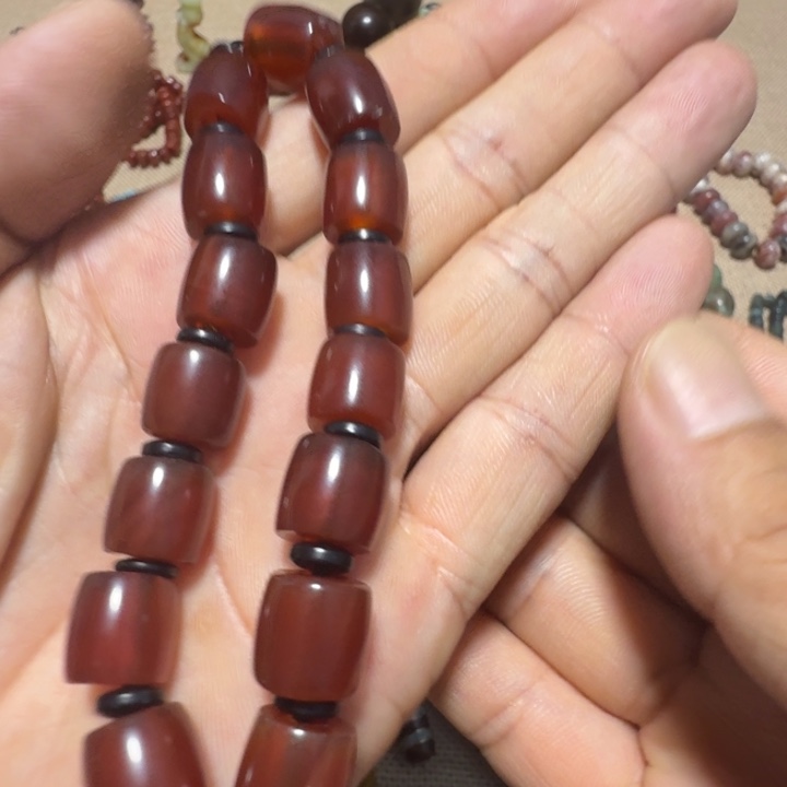 陶瓷珠子摆件手串