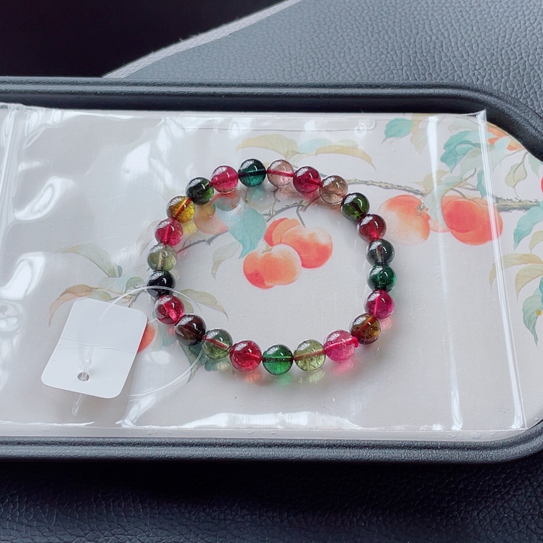 手链未镶嵌碧玺8.3mm左右