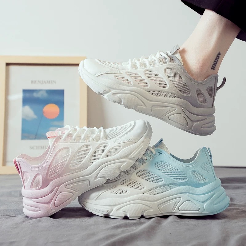 2025四季款渐变休闲百搭老爹鞋F33