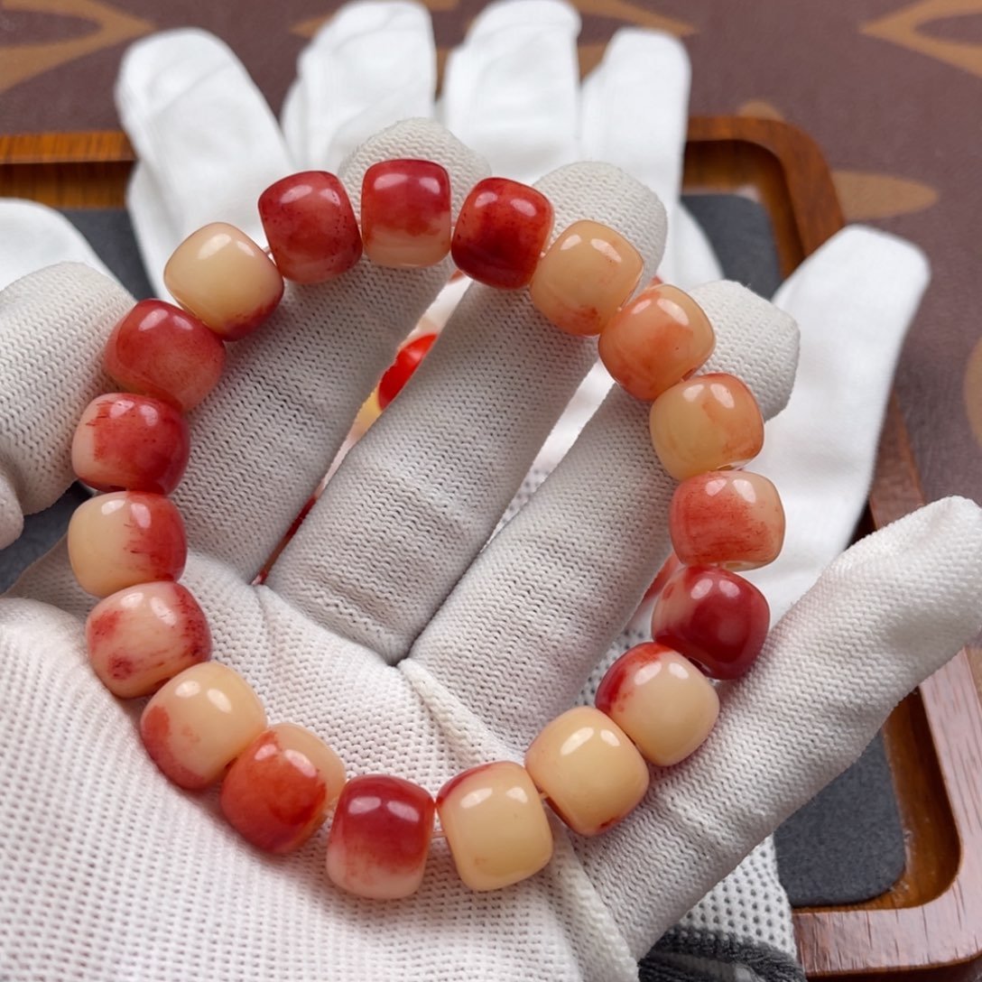 ꧁***꧂手串/手链驼骨驼骨血沁脖挂14/12