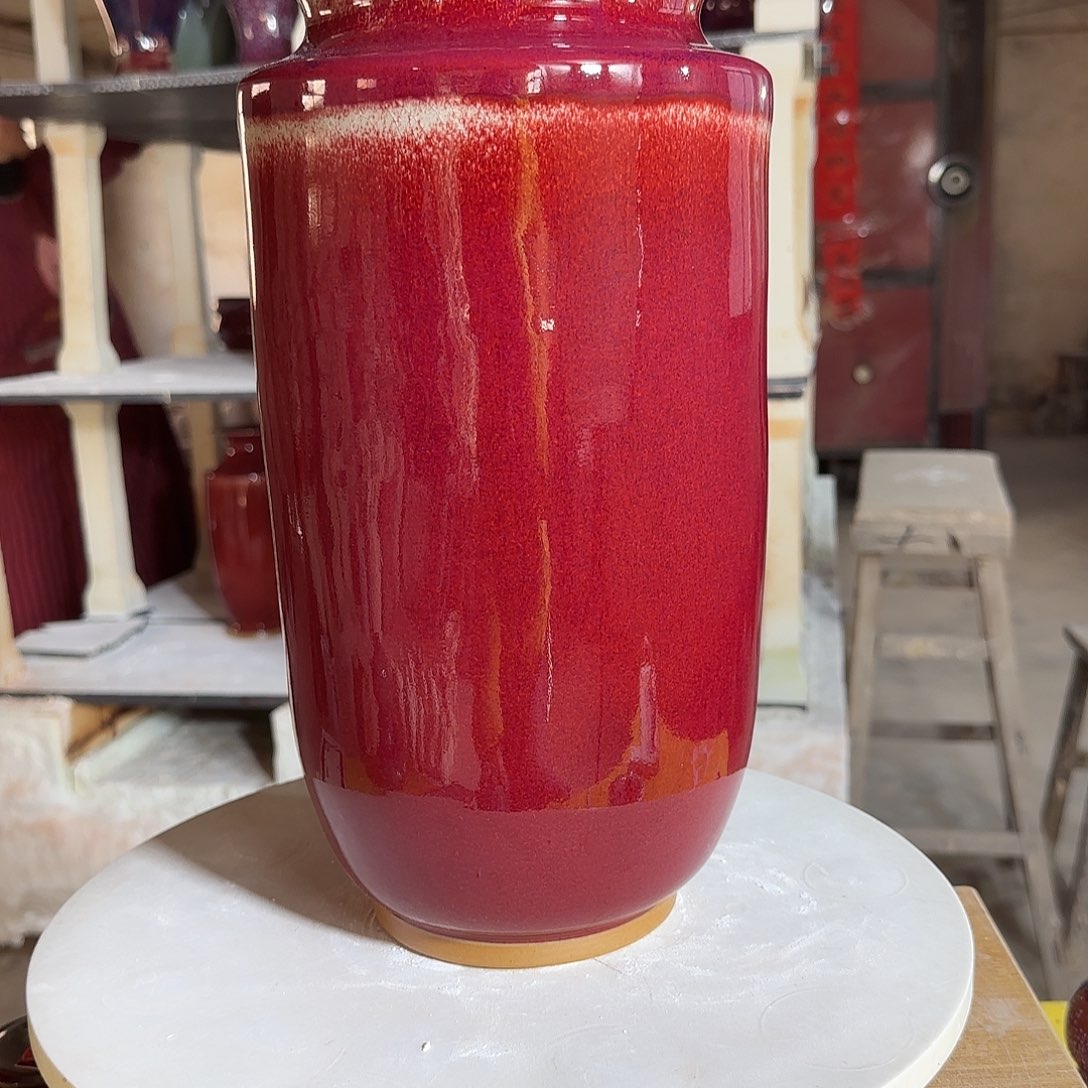 摆件陶郑家钧窑摆件