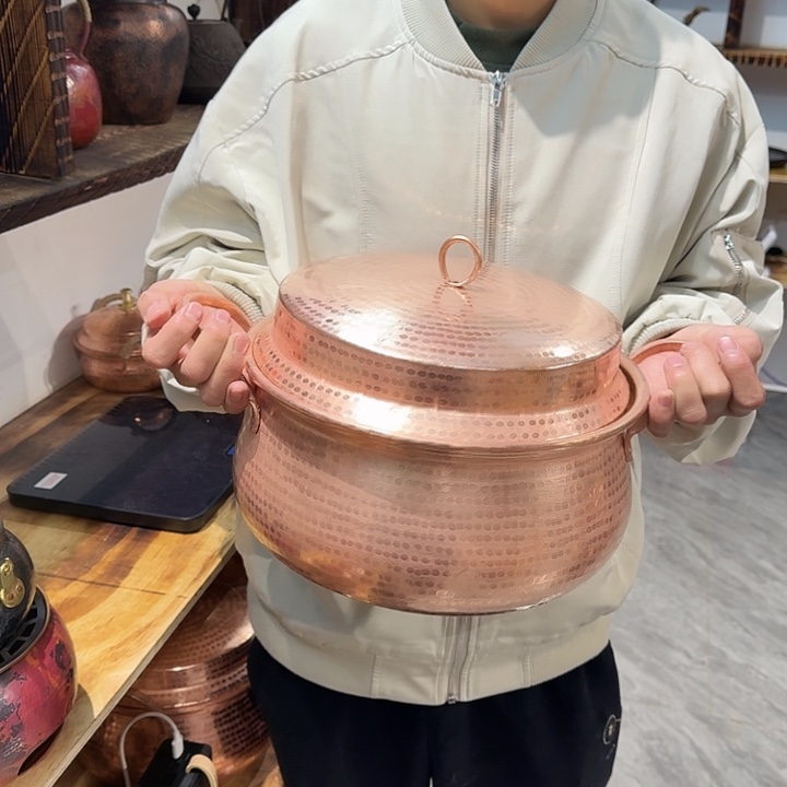 紫铜手工制作摆件