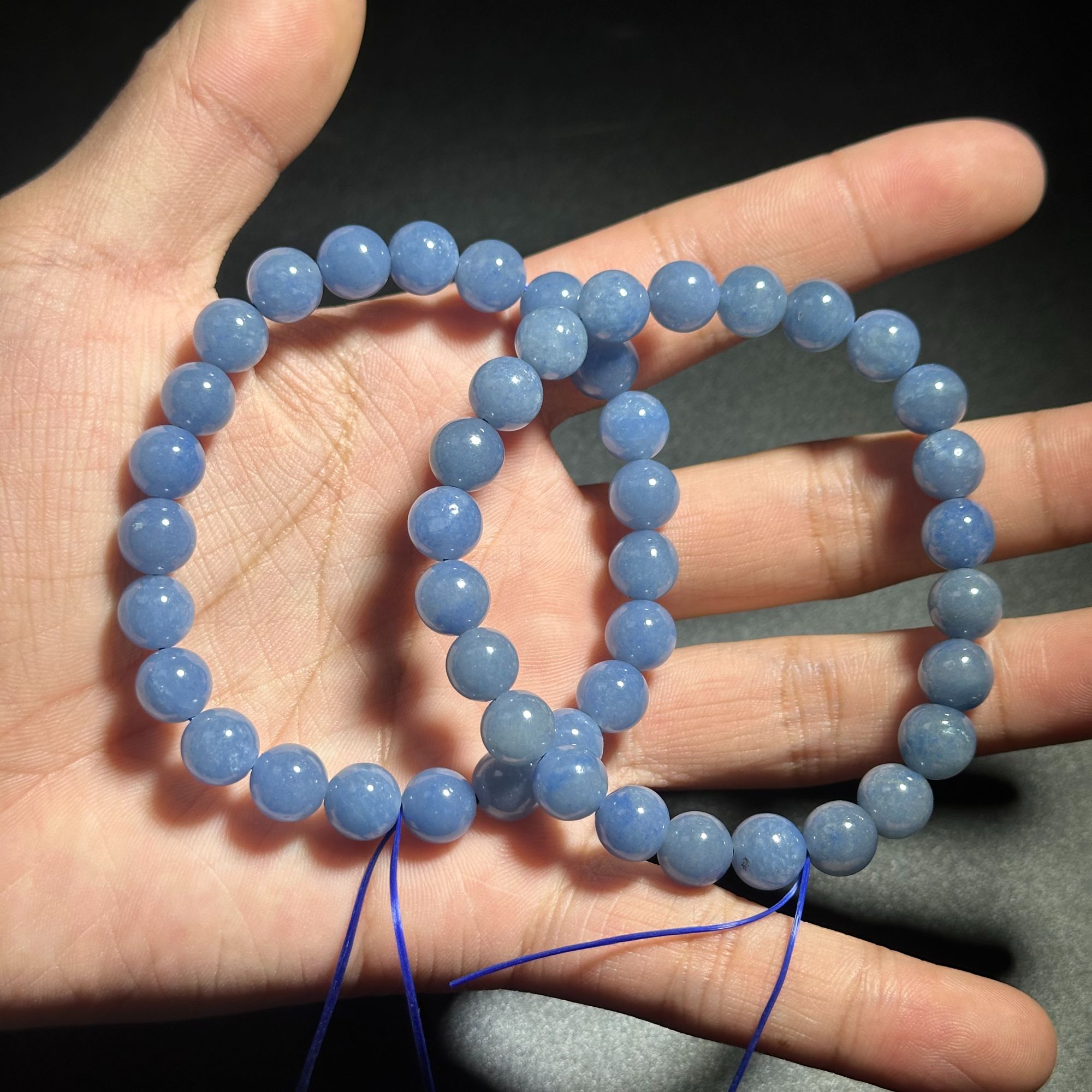 {三弟推荐}天然东陵玉手链手串（多样性发其一）-20709