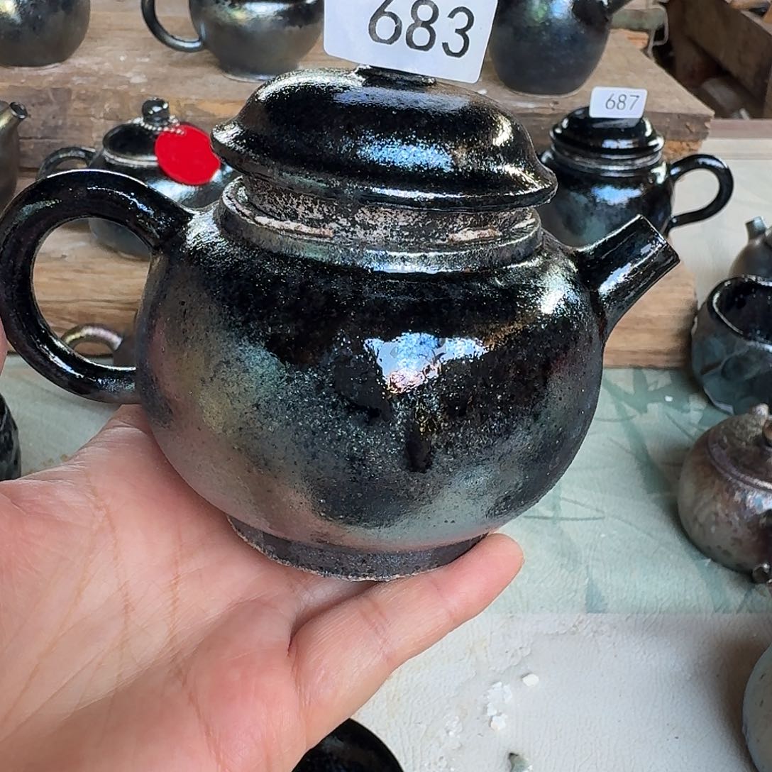 尼***璐壶建水紫陶紫泥柴烧壶