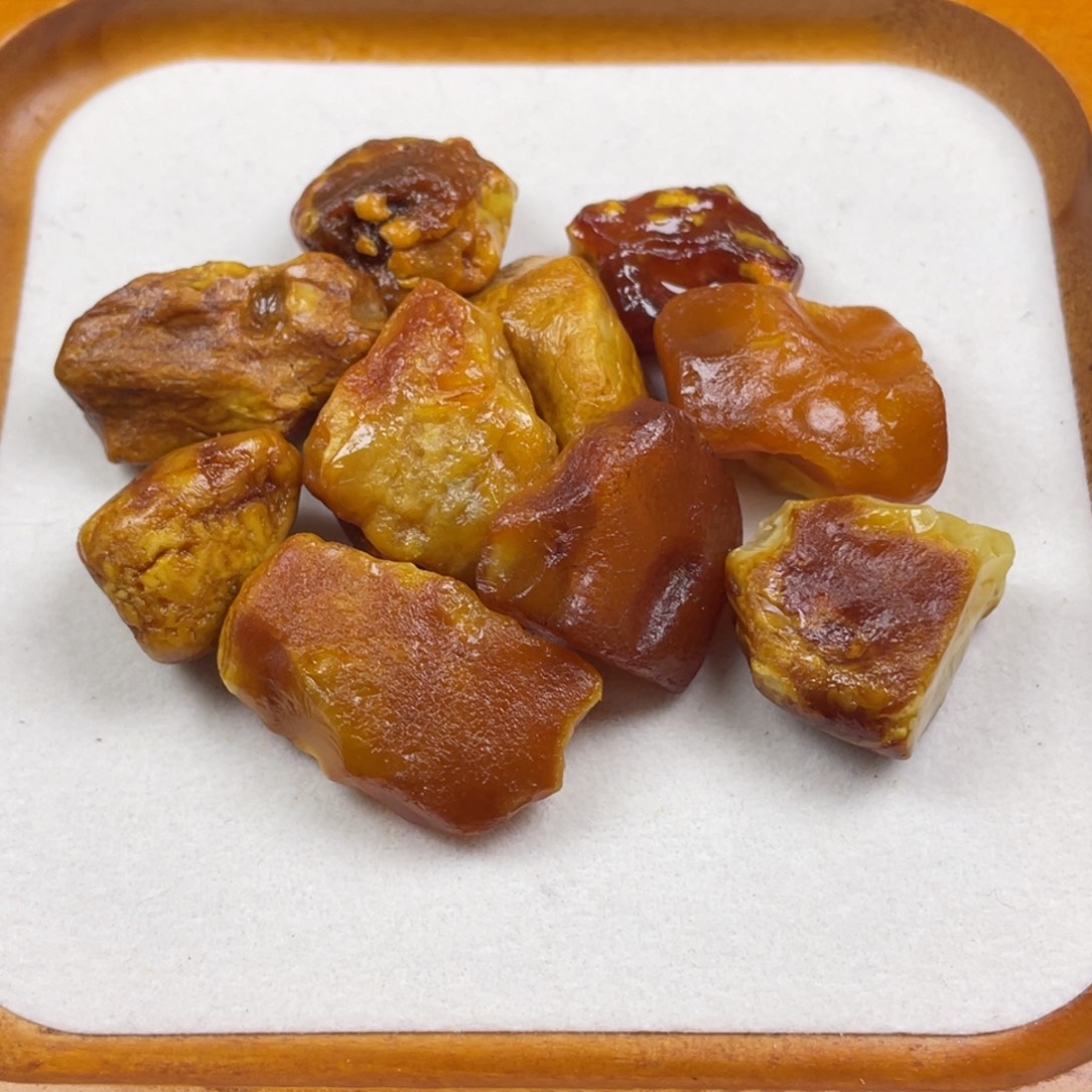 耶***菜定制琥珀未镶嵌定制