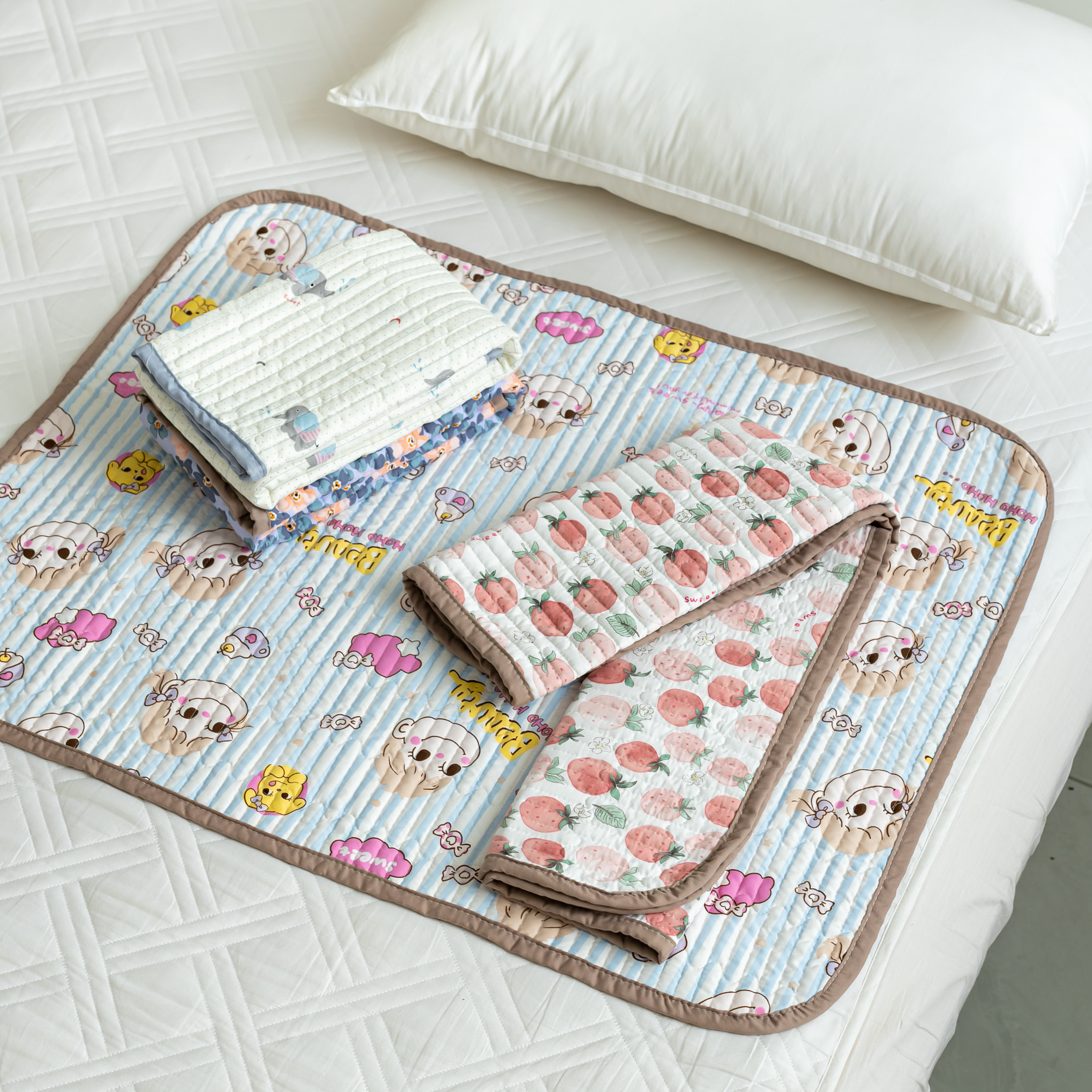 【京かわ会社】成人护理垫  70*90cm 两条装花色随机介意勿拍