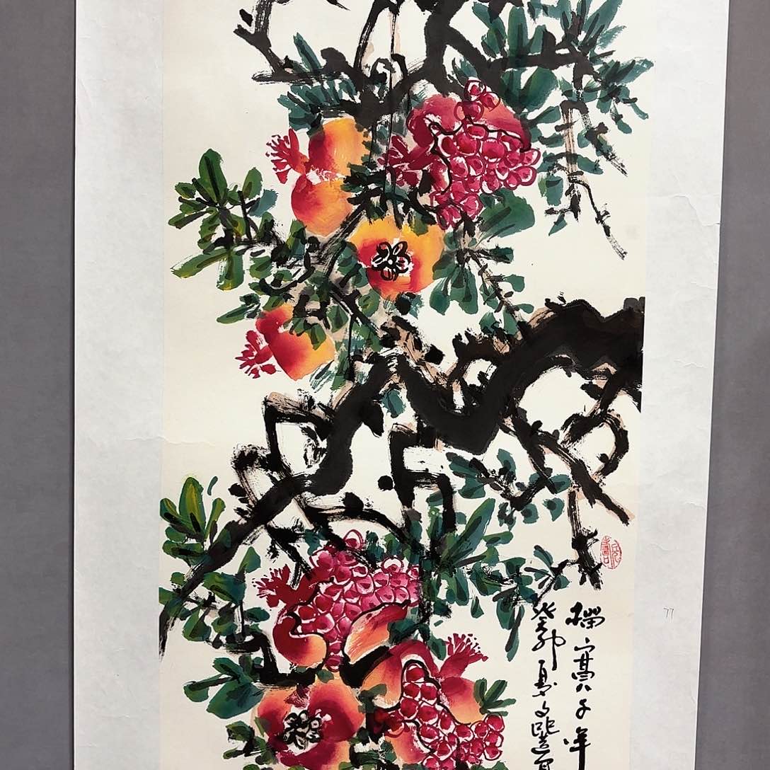 国画国画纯手绘作品请放心去藏