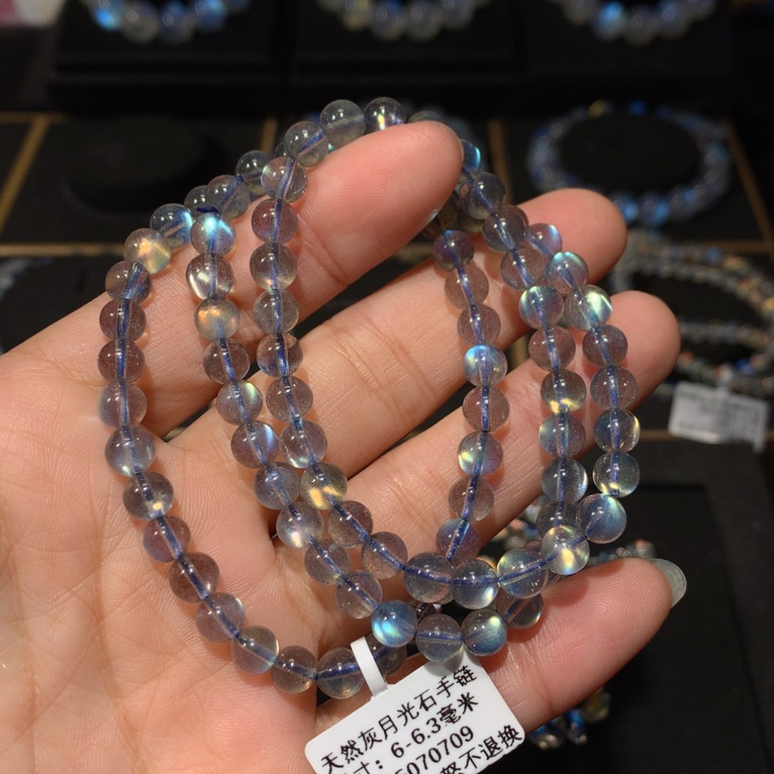 拉长石手链6未镶嵌
