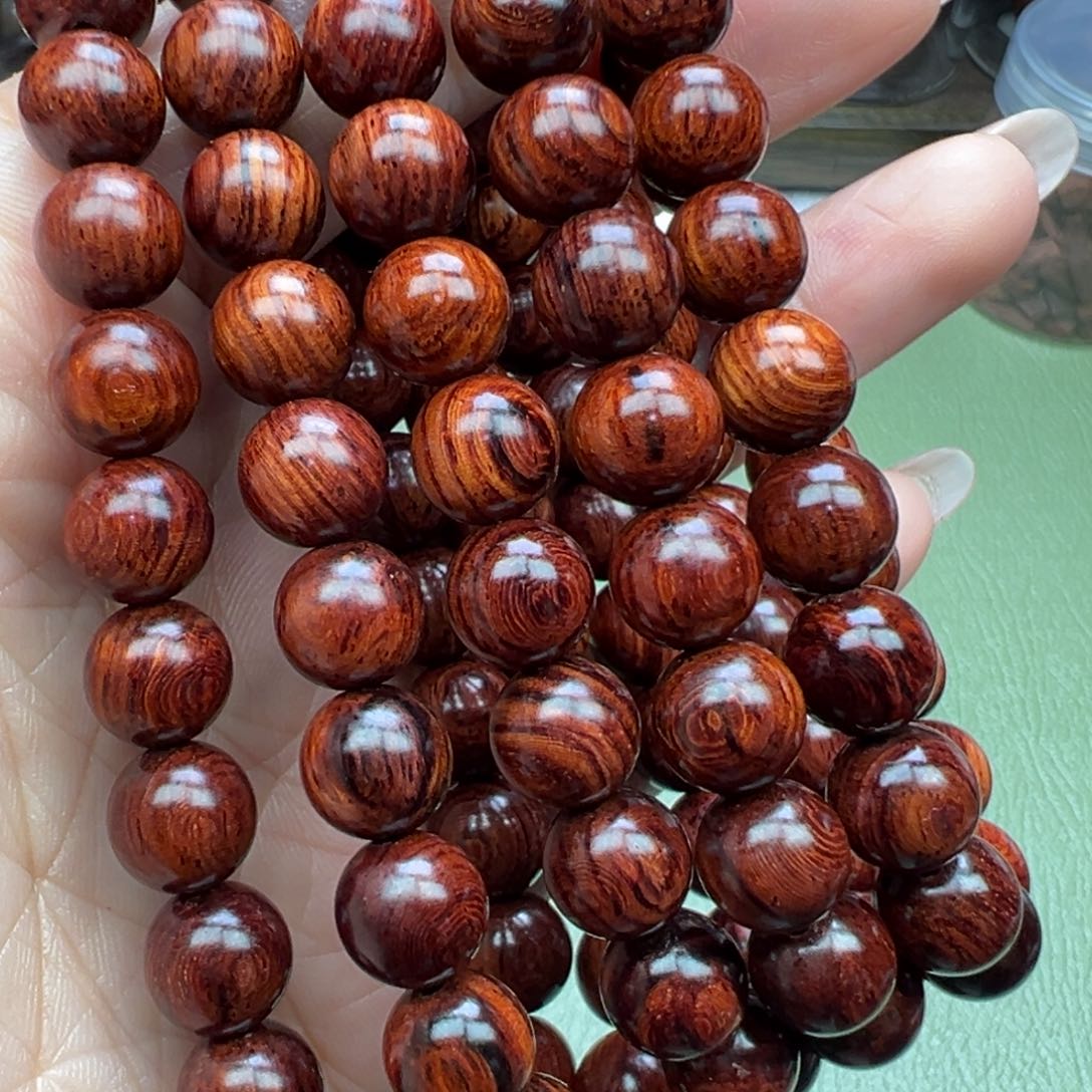 降真香其他海南红降0.8单圈芝麻纹浮力