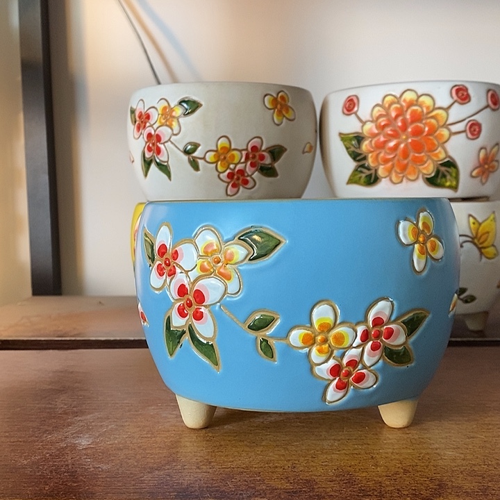 外13内11.5高10左右，纯手工制作，一单包邮