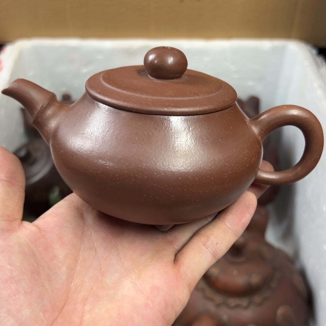 茶壶紫砂宜兴原矿紫砂壶320毫升容量