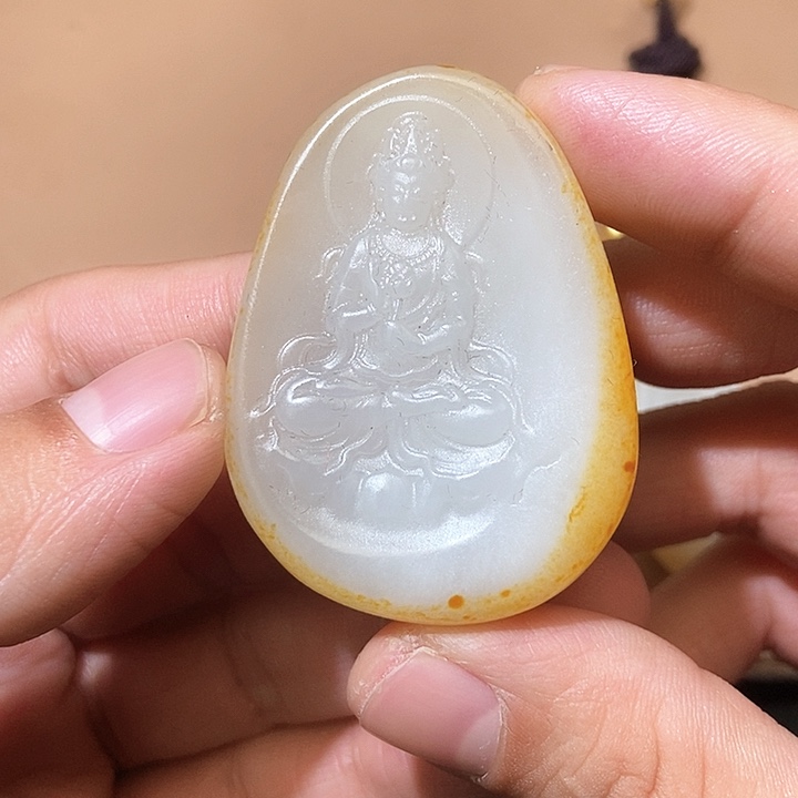 和田玉颈饰未镶嵌HX