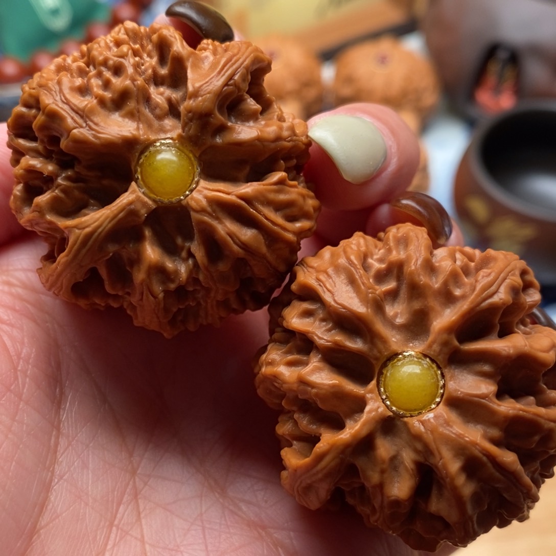 把件文玩核桃41尺寸苹果园