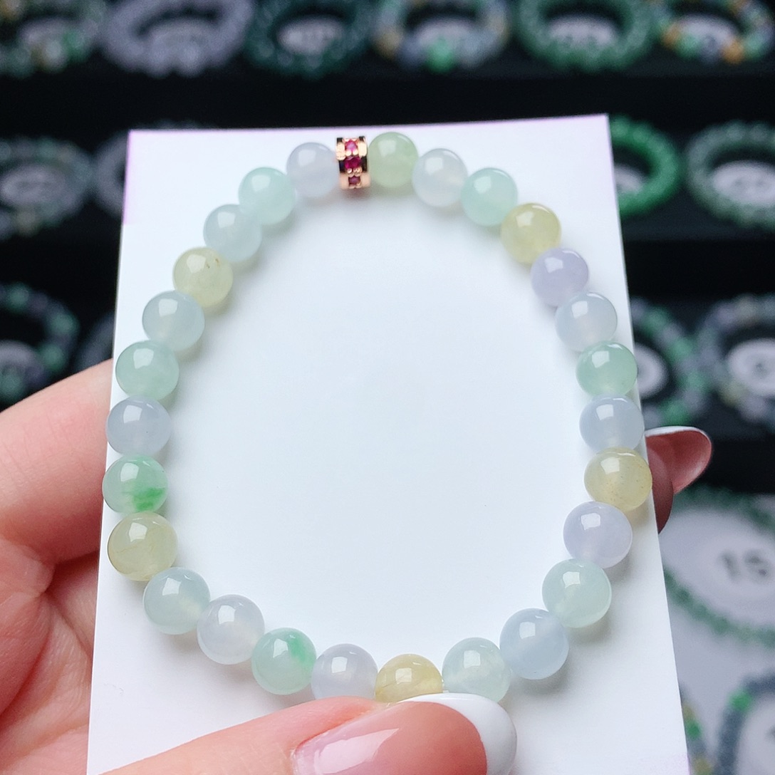 翡翠手链未镶嵌翡翠