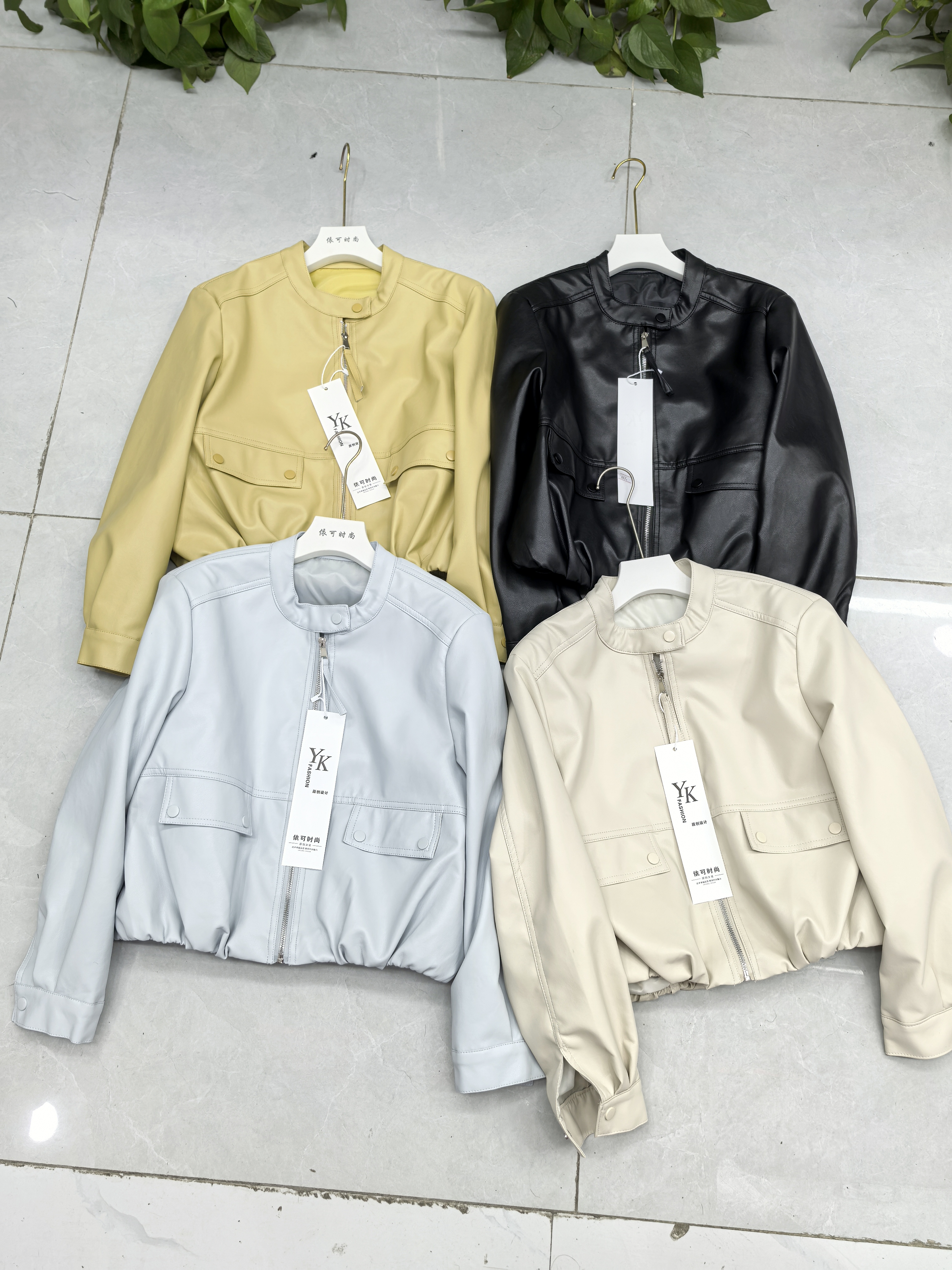 时尚潮流前线皮衣