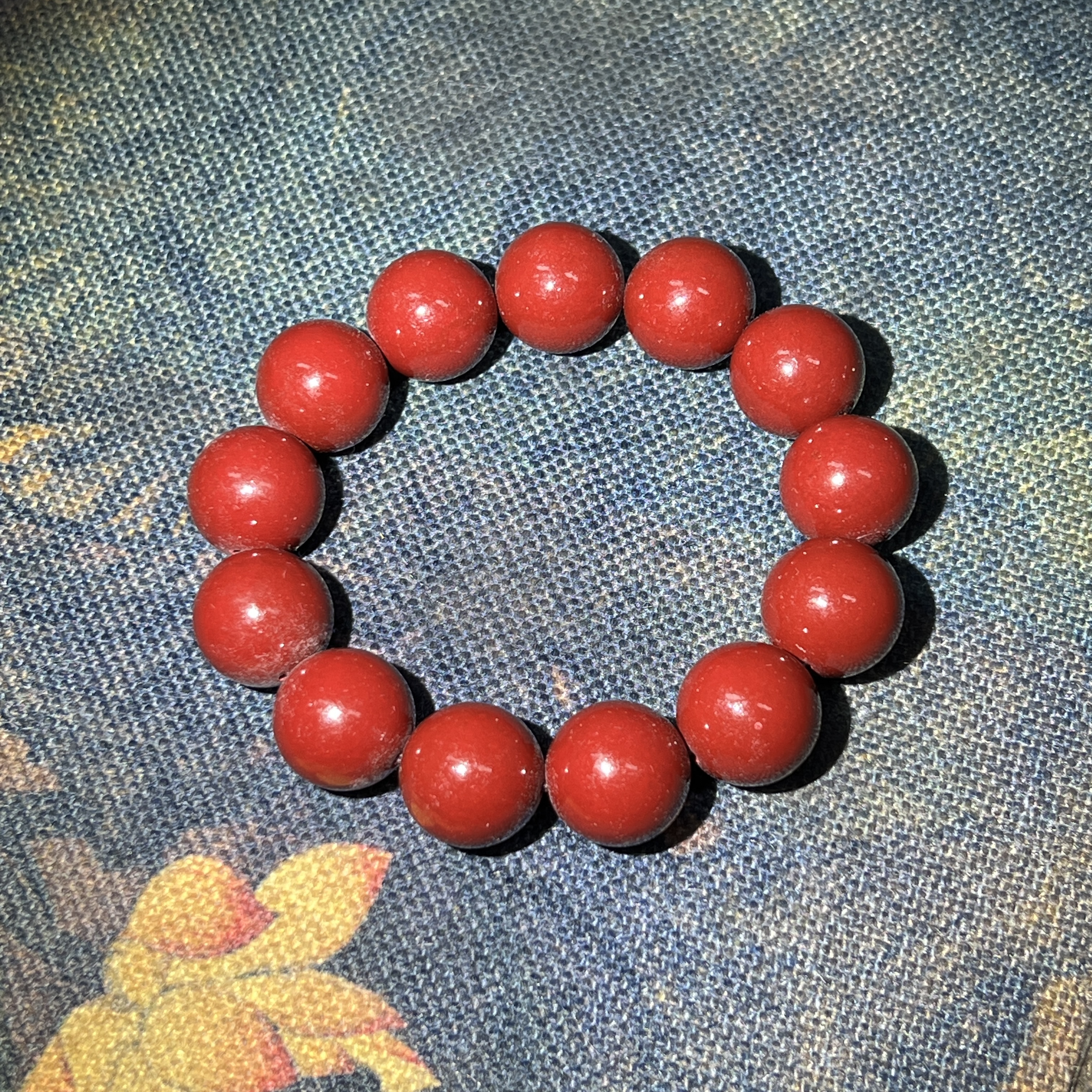 含辰砂工艺品J0009 朱砂手串无礼盒