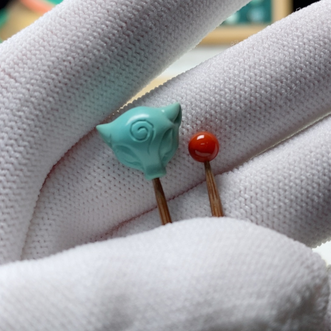 南红玛瑙颈饰未镶嵌